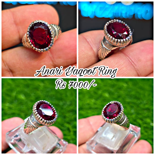 Premium Quality Anari Yaqoot Ring