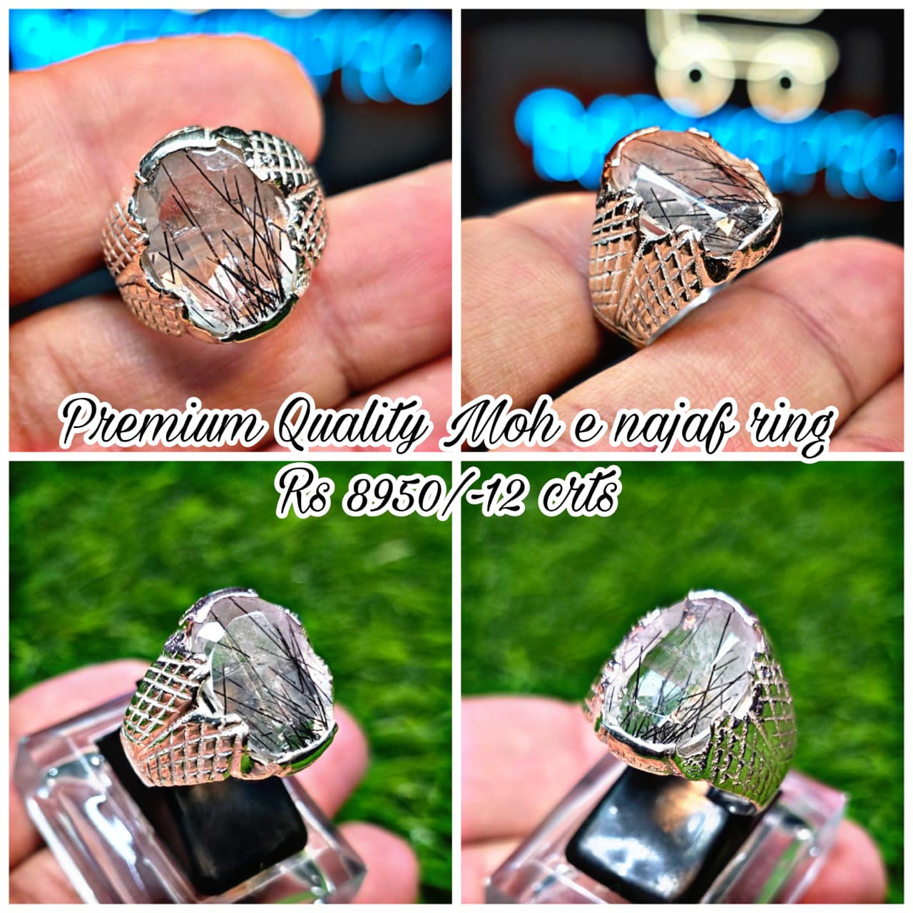 Premium Quality Moh e Najaf Ring