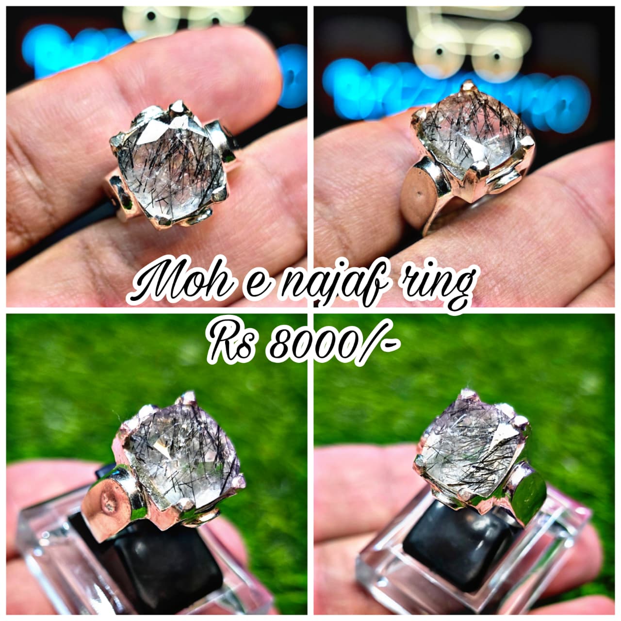 Premium Quality Moh e Najaf Ring