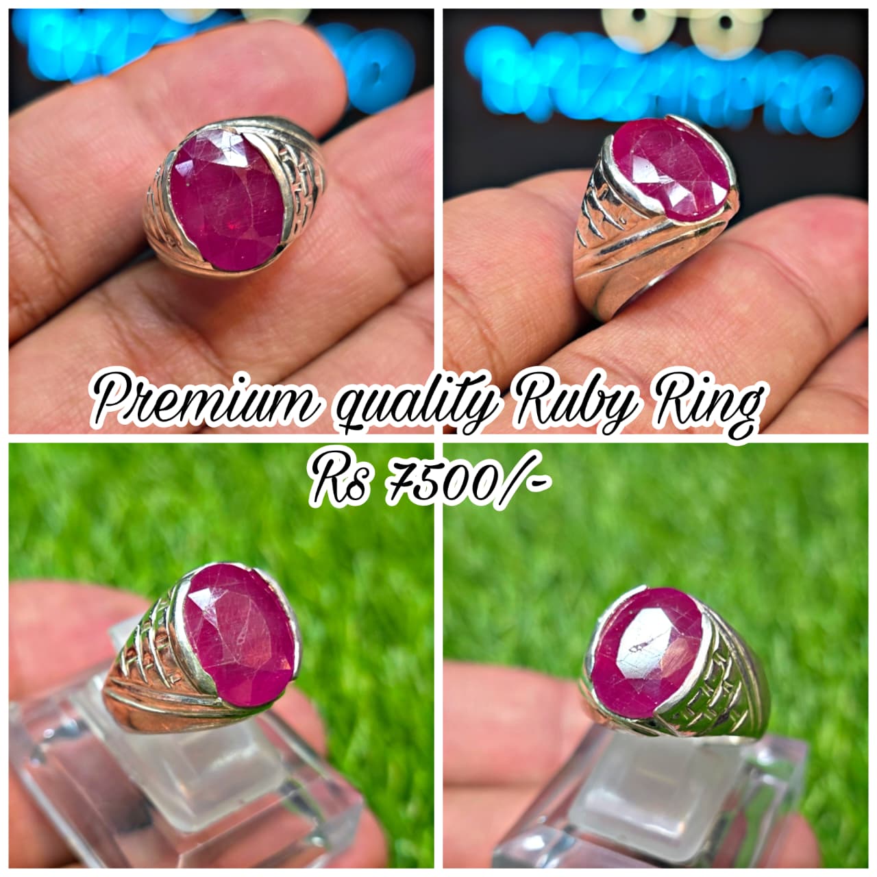 Premium Quality Ruby Ring