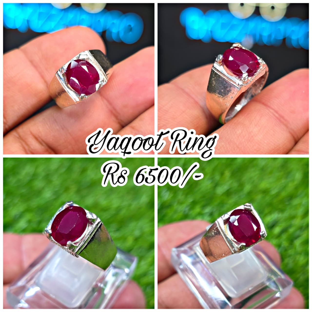 Premium Quality Yaqoot Ring