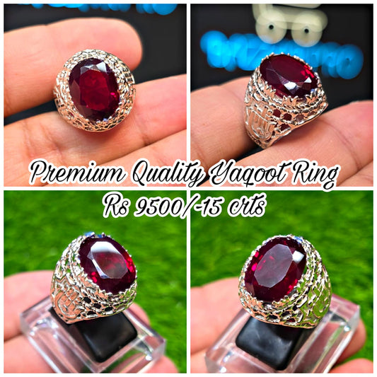 Premium Quality Yaqoot Ring