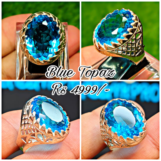 Blue Topaz Ring