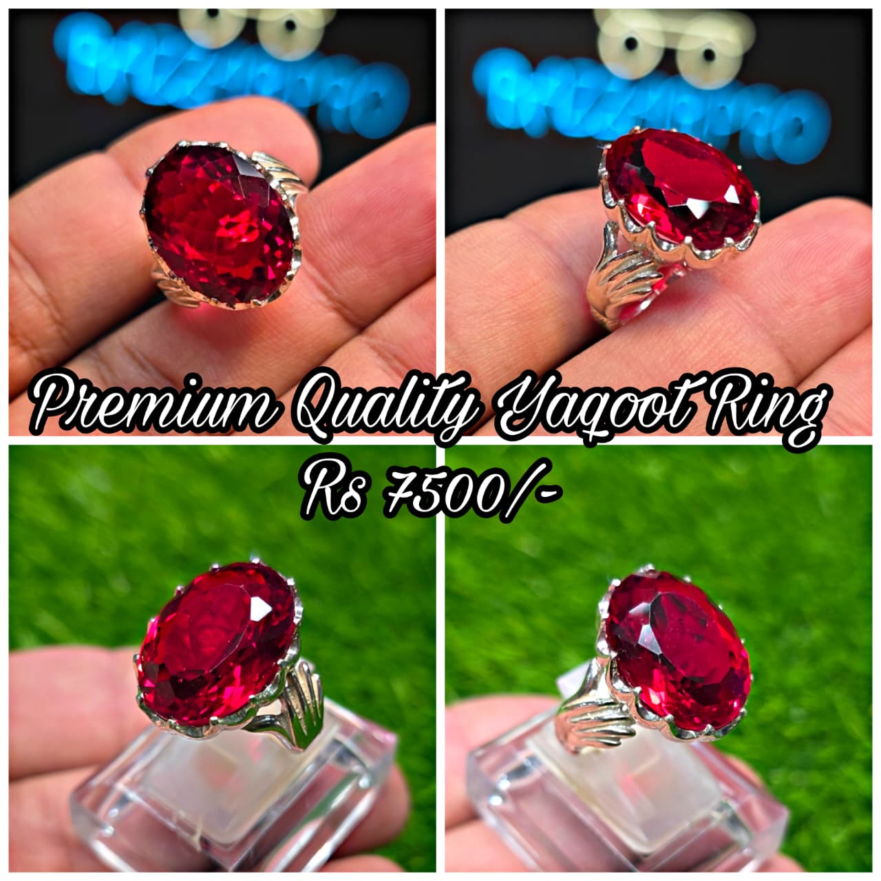 Premium Quality Yaqoot Ring