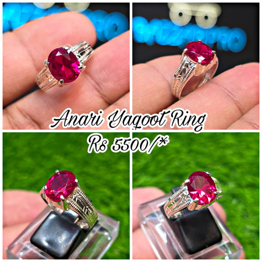 Premium Quality Anari Yaqoot Ring