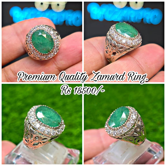 Premium Quality Zamurd Ring
