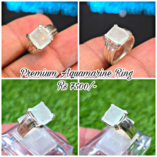Premium Quality Aquamarine Ring
