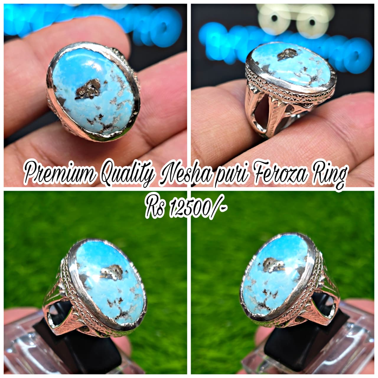 Premium Quality Nisha Puri Feroza Ring