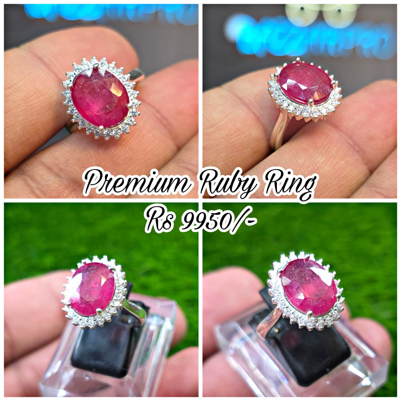 Premium Quality Ruby Ring (Ladies)