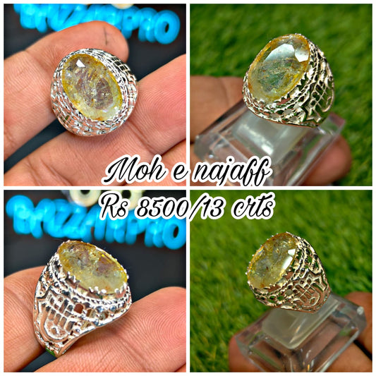 Premium Quality Moh e Najaf Ring