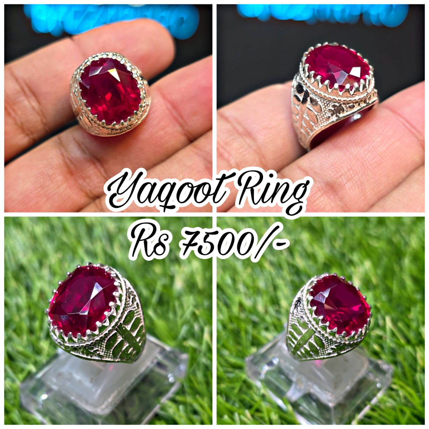 Premium Quality Yaqoot Ring