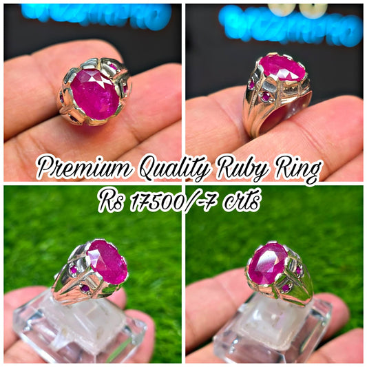 Premium Quality Ruby Ring