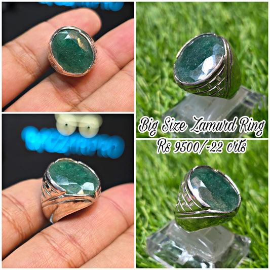 Premium Quality Zamurd Ring