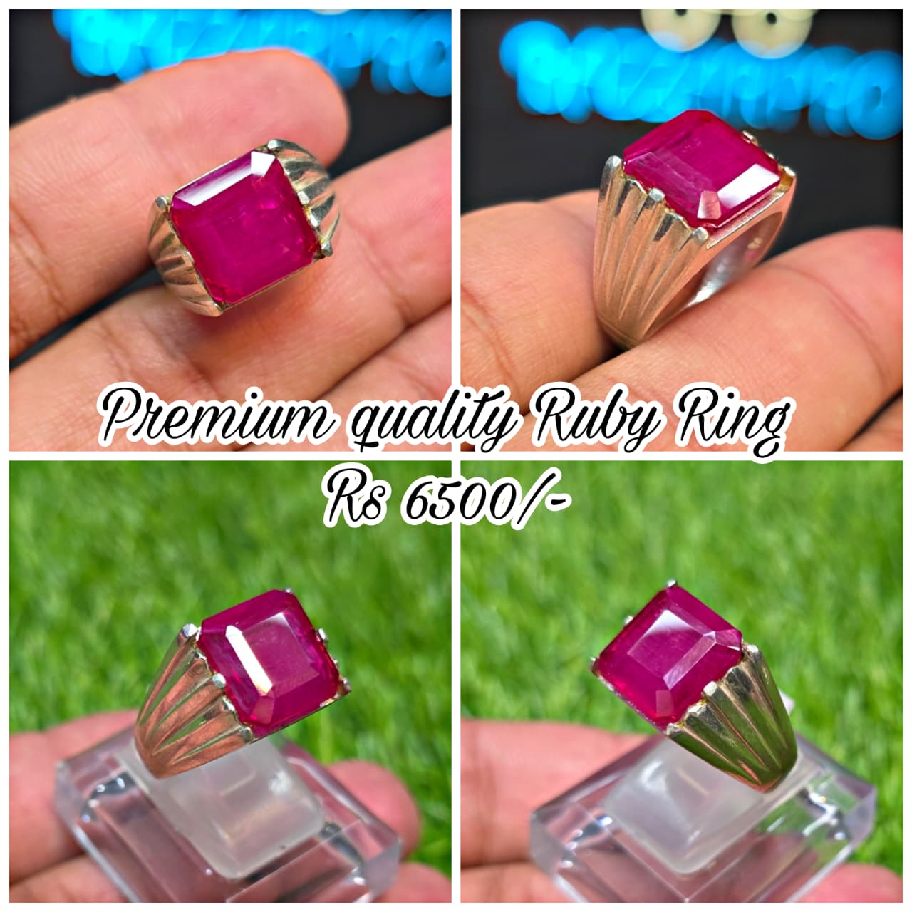Premium Quality Ruby Ring