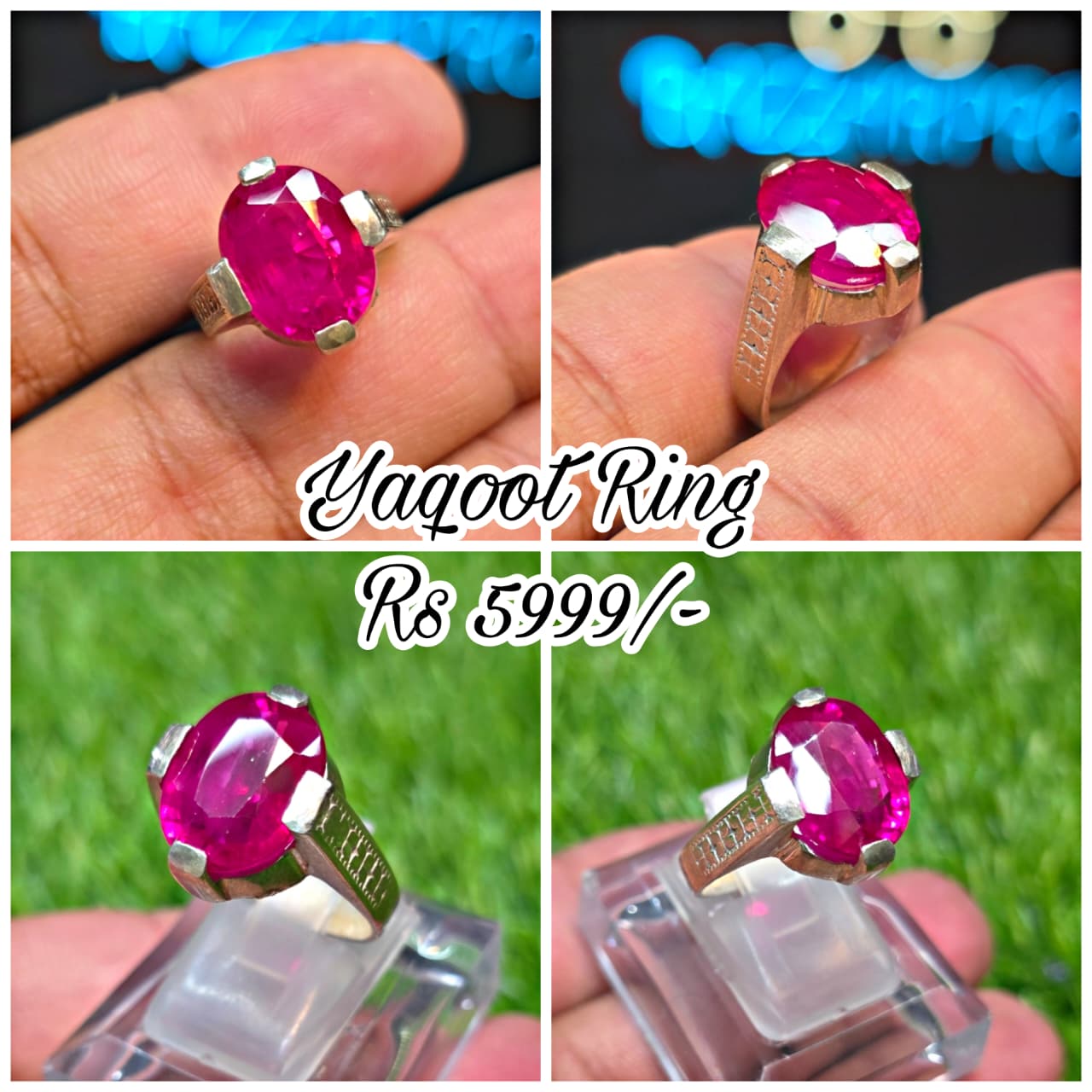 Premium Quality Yaqoot Ring