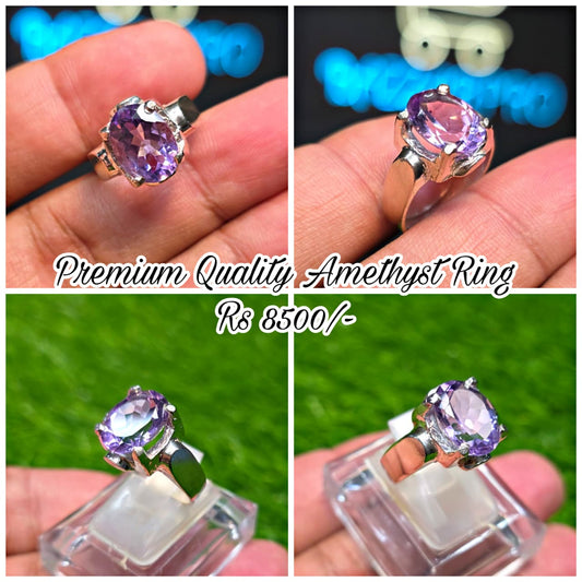 Premium Quality Amethyst Ring