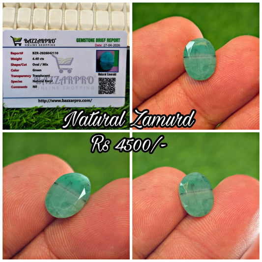 Premium Quality Zamurd With Lab Certificate
