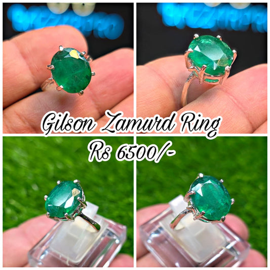 Premium Quality Gilson Zamurd Ring