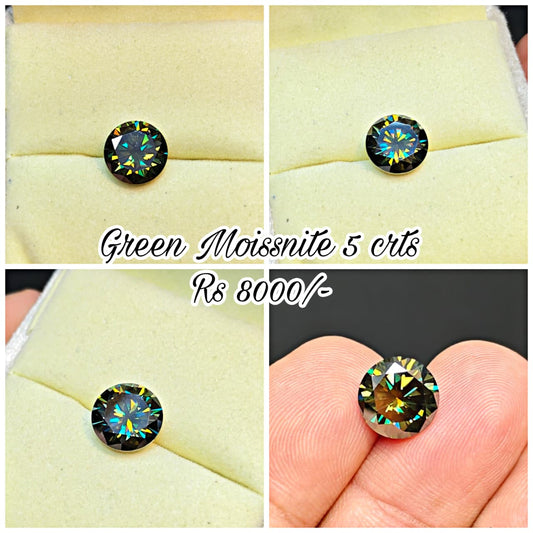 Green Moissanite