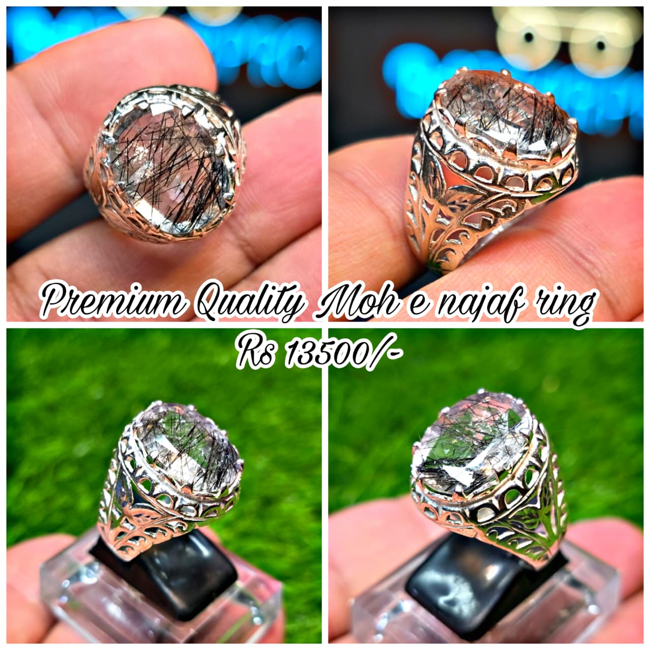 Premium Quality Moh e Najaf Ring
