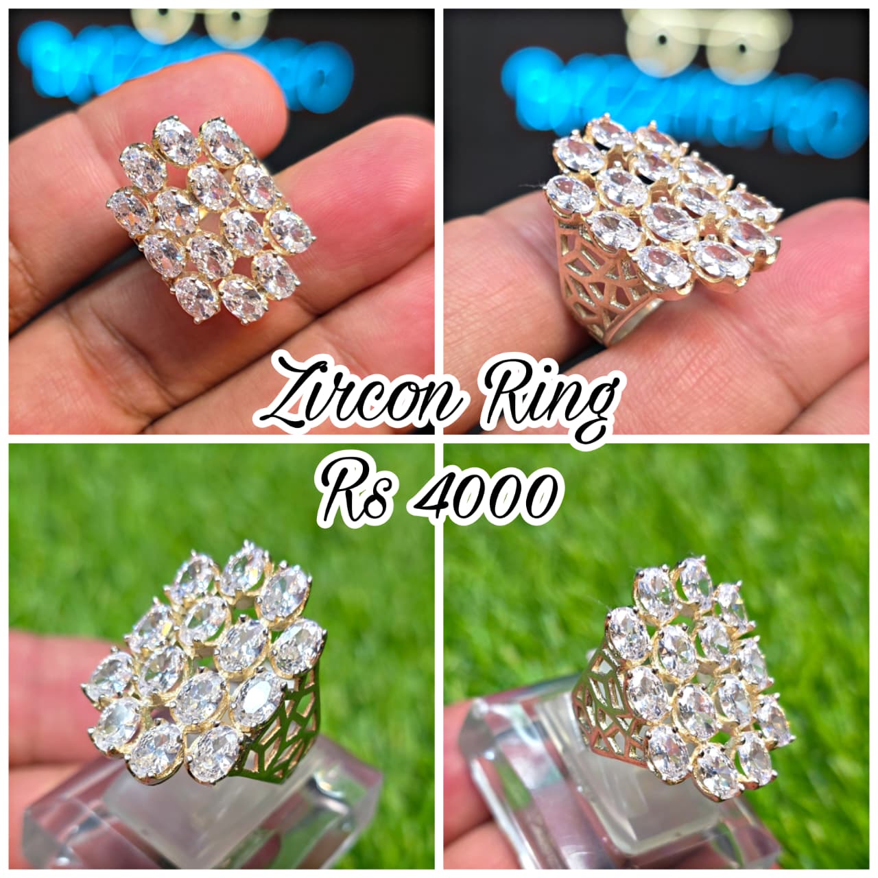 Premium Quality Zircon Ring