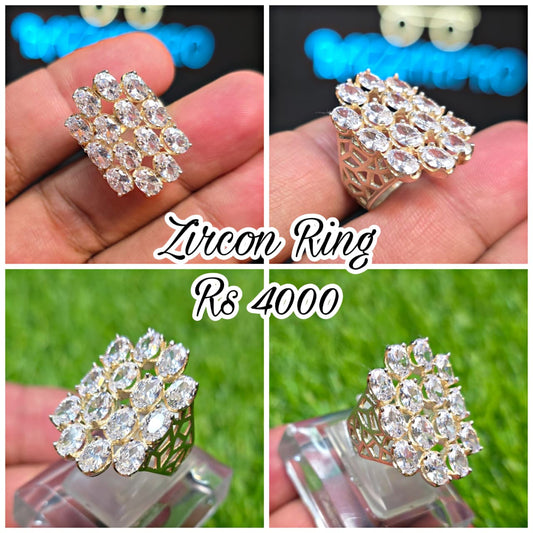 Premium Quality Zircon Ring