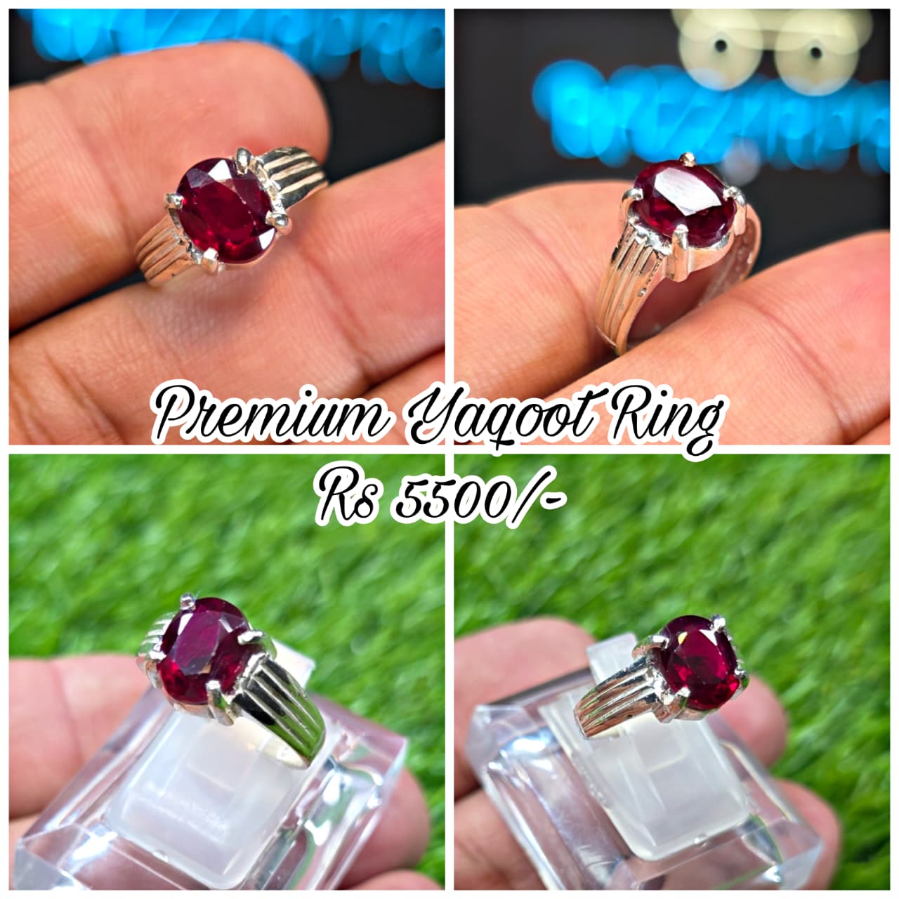 Premium Quality Yaqoot Ring