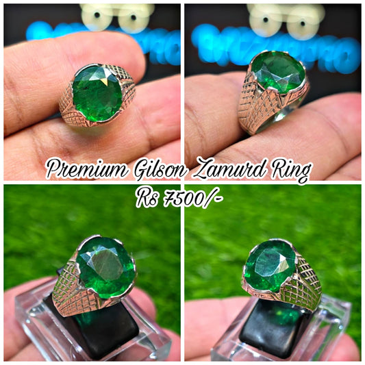 Premium Quality Gilson Zamurd Ring