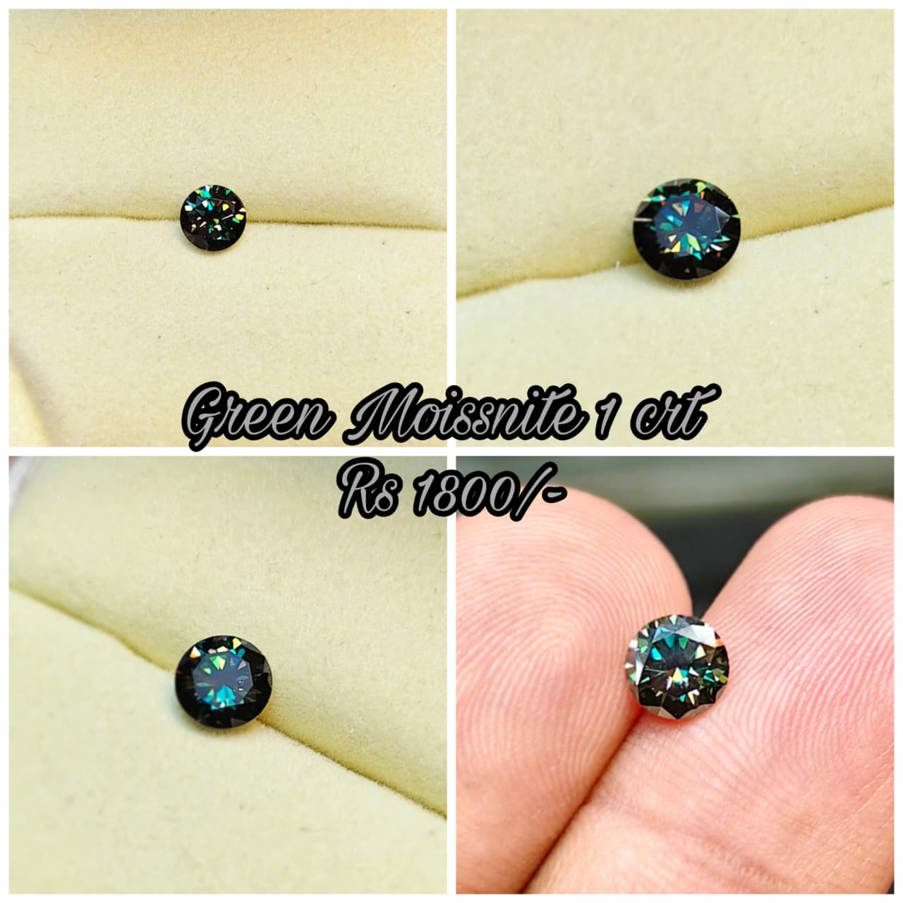 Green Moissanite