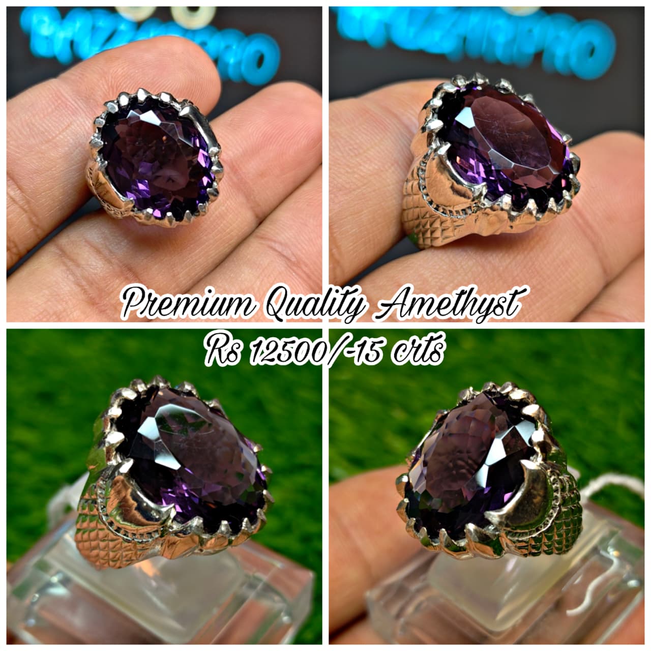Premium Quality Amethyst Ring