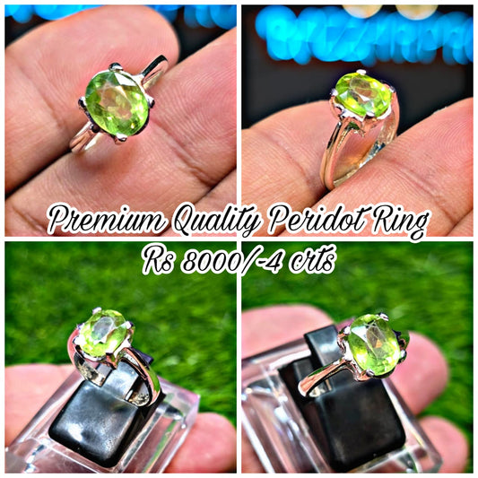 Premium Quality Peridot Ring