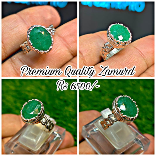 Premium Quality  Zamurd Ring