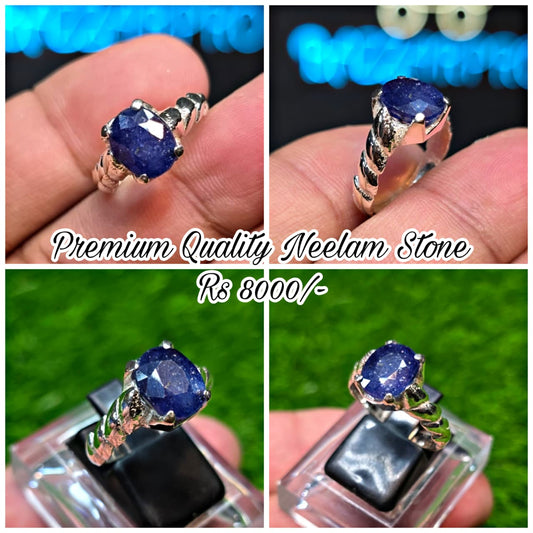 Premium Quality Neelam Ring