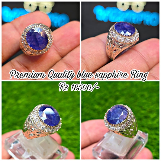 Premium Quality Neelam Ring