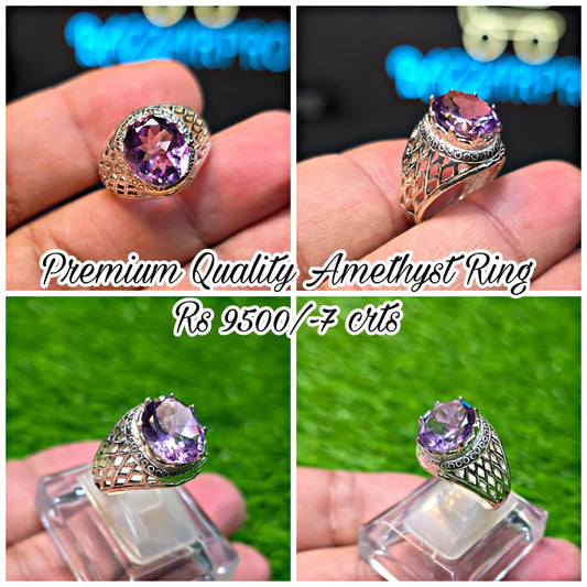 Supreme Quality Amethyst Ring