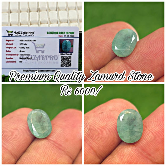 Premium Quality Zamurd With Lab Certificate