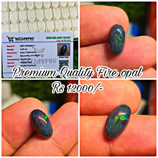 Premium Quality Opal Stone With Lab Certificate