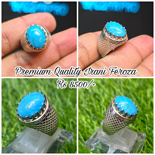 Premium Quality Irani Feroza Ring