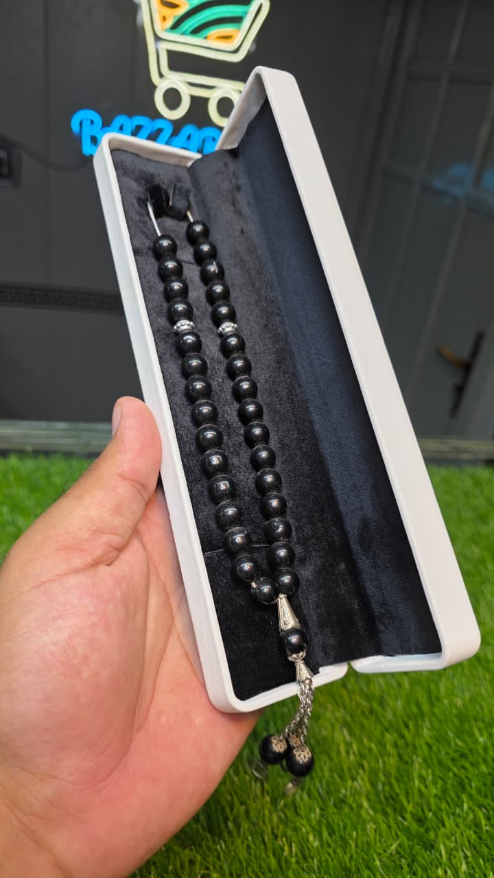 Natural Aqeeq Tasbeeh 33 Beads