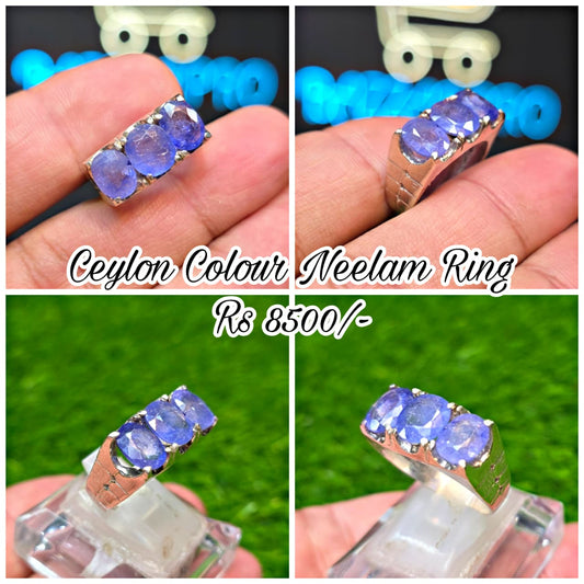 Premium Quality Neelam Ring