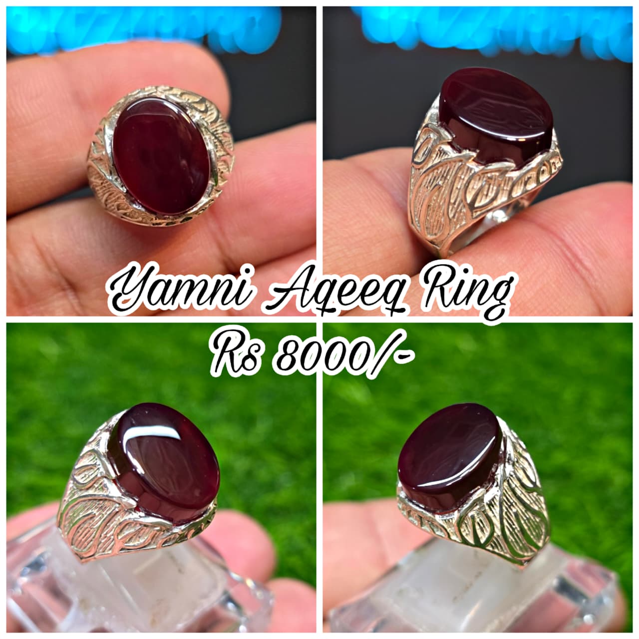 Premium Quality Yamni Aqeeq Ring