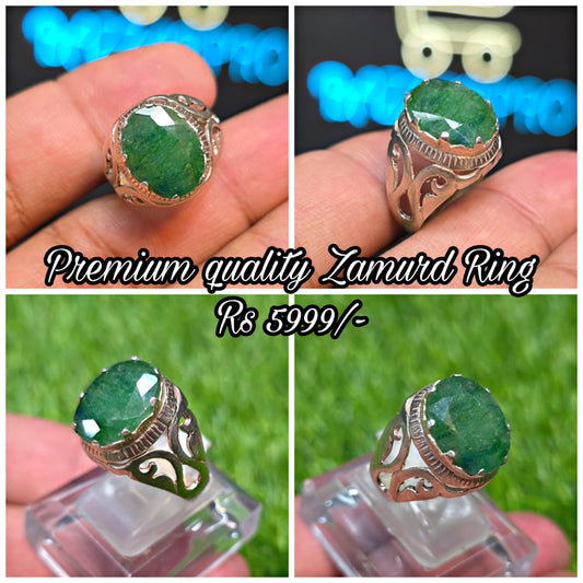 Premium Quality Zamurd Ring