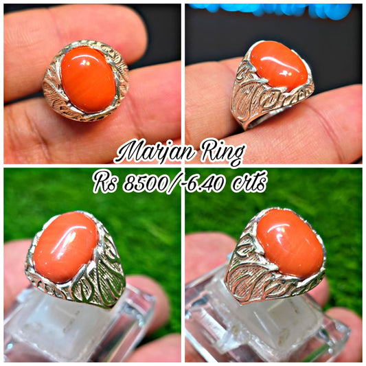 Premium Quality Marjan Ring