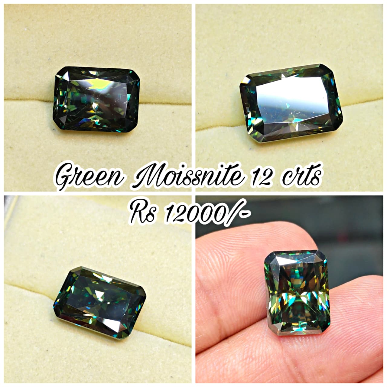 Green Moissanite