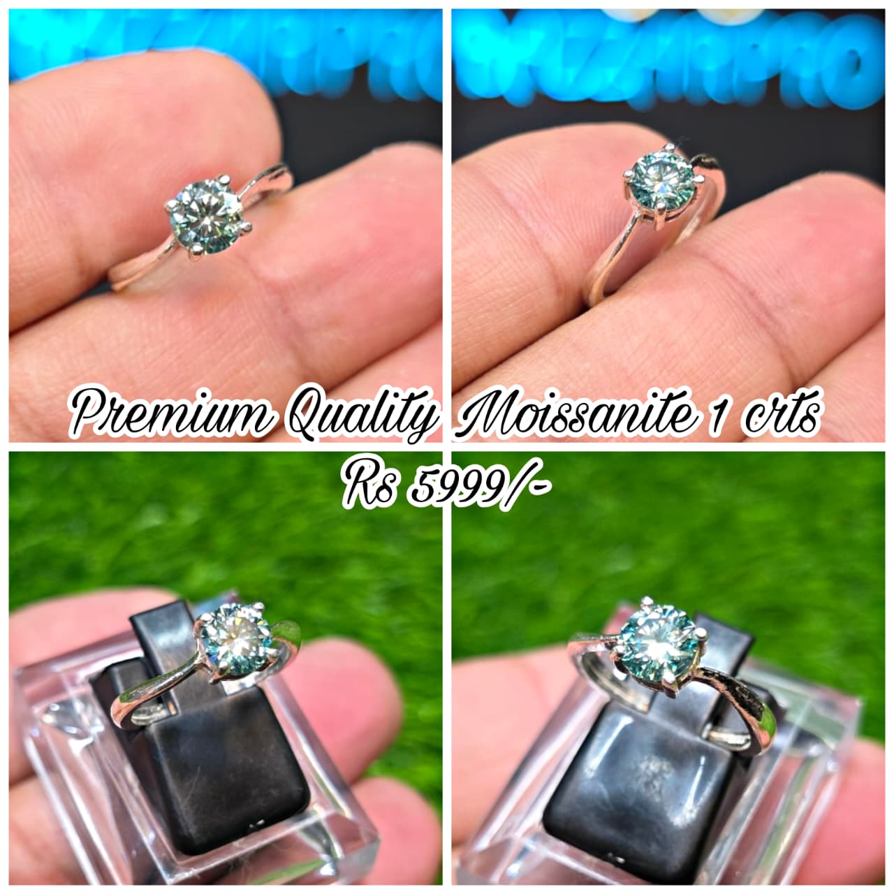 Premium Quality Moissanite Ring