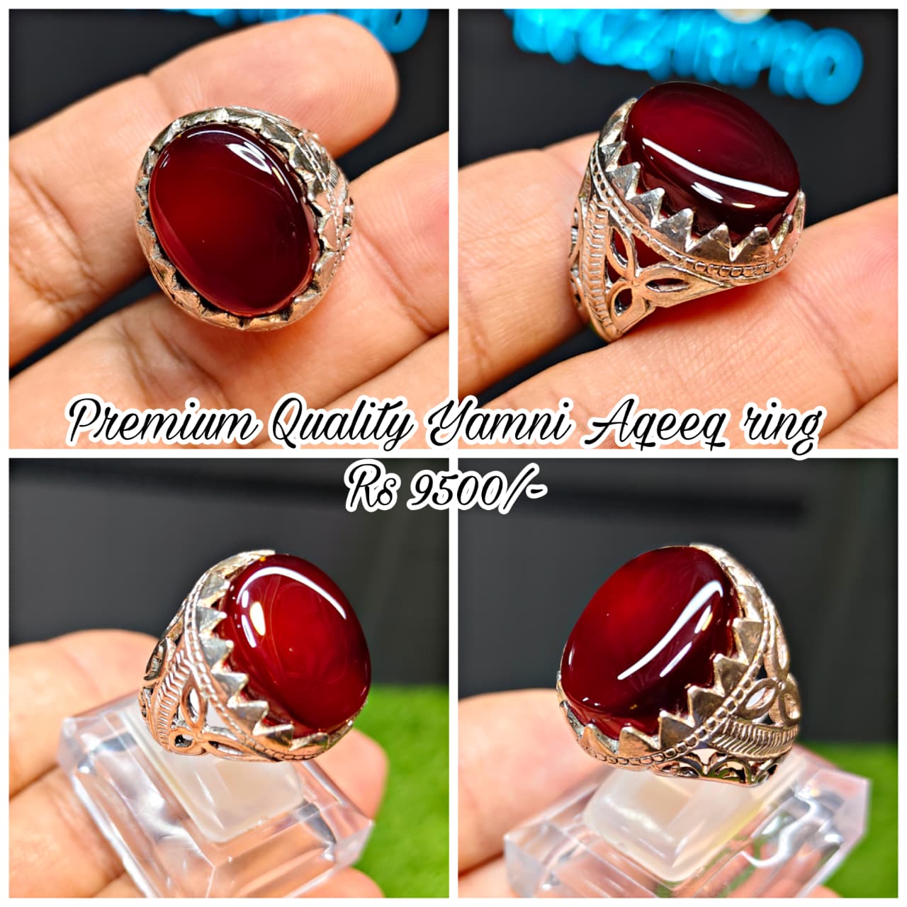 Premium Quality Yamni Aqeeq Ring