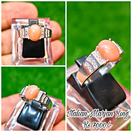 Italian Marjan Ring