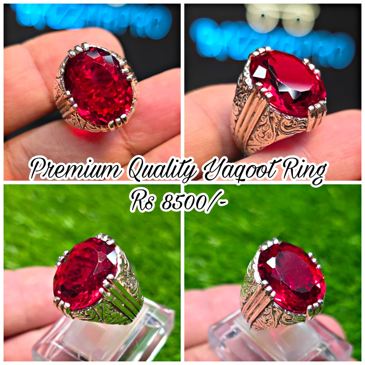 Premium Quality Yaqoot Ring