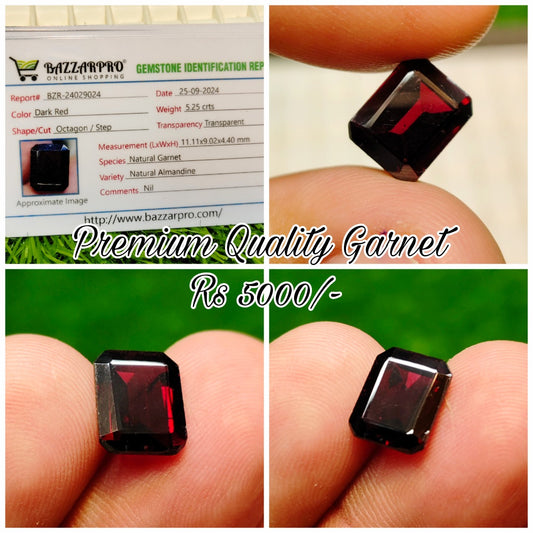 Natural Garnet (Yaqoot)