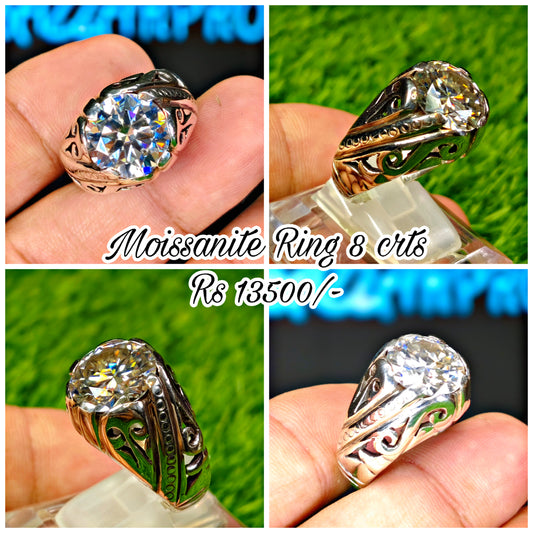 Moissanite Ring For Men